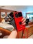 iPhone14 Pro Kart Tutucu Pc+Tpu Yumru Kanıtı Kasa Kickstand Telefon Kapağı Uzun Kayış Kırmızısı (Yurt Dışından) 4