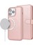 iPhone14 Pro Max Case Için Magsafe Söndürülebilir Pu Deri Telefon Koruyucu Gold ile Uyumlu Altın (Yurt Dışından) 1