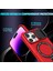 iPhone14 Pro Max Case Lens Koruma Kickstand Manyetik Telefon Kapak-Kırmızı (Yurt Dışından) 3