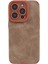 iPhone13 Pro Max Case Tpu+Pu Deri Şok Emici Kapak Kahverengi Için Morandi Stil (Yurt Dışından) 1