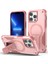 iPhone13 Pro 6.1 Inç Kickstand Tpu+Pc Telefon Kapağı Magsafe-Pink ile Uyumlu (Yurt Dışından) 1