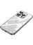 Titanyum Serisi iPhone14 Pro Max Clear Case Electleplating Tpu+Pc Telefon Kılıfı Lens Film Silver (Yurt Dışından) 1