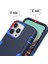 iPhone14 Pro Max Case Anti-Dorp Tpu+Pc Ince Telefon Kapağı Desteği Manyetik Araba Montaj Mavisi/mavi (Yurt Dışından) 5