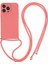 iPhone13 Pro Case Için Long Lanyard-Hawthorn Red ile Ka Tpu Fiber Astar Telefon Kapağı (Yurt Dışından) 2