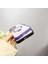 iPhone15 Pro Pc+Tpu Anti-Çizelge Telefon Kılıfı Manyetik Yüzük Kickstand Back Cover-Cover-Dark Purple (Yurt Dışından) 5