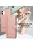 iPhone11 Cep Telefonu Kılıf Hatları Için Basılı Dahili Ayna Damlı Deri Deri Kapak 2 Kayış Golü Altın (Yurt Dışından) 5