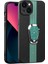 iPhone13 Mini Case Sıvı Pu Deri+Tpu+Akrilik Anti-Drop Telefon Kapak Yeşili (Yurt Dışından) 1