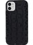 iPhone11 Tpu Için Telefon Kasası 3D Çizgili Desen Tasarım Şok Geçirmez Telefon Kapağı-Black (Yurt Dışından) 1