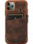 iPhone11 Pro Max Cep Telefon Kılıfı Pu Deri+Tpu Kickstand Cover-Brown (Yurt Dışından) 5