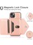 iPhone14 Plus Içinplus Kılıf Kart Tutucu Kickstand Pu+Tpu Cep Telefonu Kapağı Omuz Kayışı Golü Altın (Yurt Dışından) 2
