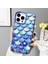 iPhone14 Pro Tpu Kasası Elektrokaplanmış 3D Balık Ölçeği Telefon Koruyucu Kapak Blue (Yurt Dışından) 1