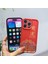 iPhone14 Pro Case Case Chinese Style Fortune/luck Anti-Slip 3D Çizgili Imd Tpu Telefon Kapak-Kırmızı (Yurt Dışından) 2