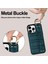 iPhone12/12 Pro Cep Telefonu Kılıfı Pileli Bileklik Pu Deri Kaplamalı Tpu Kickstand-Green ile (Yurt Dışından) 2