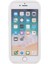 iPhone7/8 Için Telefon Vaka Dalgası Şekli Çerçevesi Tpu Kapak-Beyaz (Yurt Dışından) 2