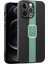 iPhone12 Pro 6.1 Inç Kasa Elektraplatma Pu+Tpu+Akrilik Anti-Drop Telefon Kapak Yeşili (Yurt Dışından) 1