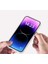 iPhone13 Pro Lazer Pu Deri Kaplamalı Tpu Telefon Kılıfı Gradyan Tasarım Cep Telefonu Kapak Kabuk-Mavi (Yurt Dışından) 4