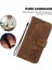 iPhone14 Pro Max Deri Cüzdan Stand Akıllı Telefon Kabuğu Karikatür Tiger Prescint Cover-Brown (Yurt Dışından) 4