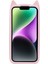 iPhone14 Plus Yumuşak Silikon Telefon Kılıfı 3D Bıyık Kedi Şok Geçirmez Telefon Kapak Pembe (Yurt Dışından) 2