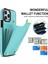 iPhone13 Pro Max Case Telefon Kapağı Tpu+Pu Deri+Metal Kabuk Kart Tutucu Nane Yeşil (Yurt Dışından) 4