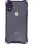iPhoneXr Için 6.1 Inç Kasa Drop Anter Tpu+Akrilik Telefon Geri Kapak (Büyük Arka Lens Deliği) -Transparent Mor (Yurt Dışından) 1