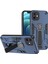 iPhone12 Telefon Vaka Kickstand Cover Desteği Manyetik Araç Montaj Mavisi (Yurt Dışından) 1