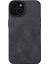 iPhone13 Için Morandi Tarzı Cep Telefonu Kapağı Tpu+Pu Deri Kabuk-Siyah (Yurt Dışından) 1