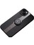 iPhone14 Plus Case Deri+Akrilik+Tpu Damla Geçirmez Yüzük Kickstand Telefon Kapağı-Black (Yurt Dışından) 1
