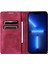 iPhone13 Pro Case Pu Pu Deri Magnetıc Basılı Stand Telefon Kapağı Gül (Yurt Dışından) 2