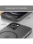 iPhone12 Pro 6.1 Inç/12 6.1 Inç Yarı Saydam Mat Kapak Tpu+Pc Telefon Kılıfı Magsafe-Black ile Uyumlu (Yurt Dışından) 4