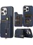 iPhone14 Pro Case Card Tutucu Cowhide Doku Pu Deri+Tpu Telefon Kapak-Mavisi Için Stil 01 (Yurt Dışından) 1