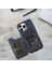 iPhone14 Pro Case Card Tutucu Cowhide Doku Pu Deri+Tpu Telefon Kapak-Mavisi Için Stil 01 (Yurt Dışından) 4