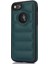 iPhone7/8/se (2020)/SE (2022) Cep Telefon Kılıfı Pu Deri+Tpu Logo Window-Green ile Arka Kapak (Yurt Dışından) 1
