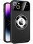 iPhone14 Plus Artı Manyetik Kasa Için Magsafe Pc+Tpu Telefon Kapak Black ile Uyumlu (Yurt Dışından) 1