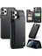 iPhone11 Pro Case Için Kickstand Card Tutucu-Black ile Parlak Telefon Kapağı (Yurt Dışından) 1