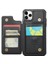 iPhone11 Pro Case Için Kickstand Card Tutucu-Black ile Parlak Telefon Kapağı (Yurt Dışından) 2