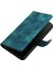 Hatlar iPhone13 Mini 5.4 Inç Anti-Fall Anti-Fall Stand Cüzdan Deri Telefon Kılıf Yeşili (Yurt Dışından) 4