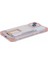 iPhone13 Için Ysm Takviyeli Köşeler Serisi 6.1 Inç Kasa Net Kickstand Telefon Geri Kapak Şeffaf Pembe (Yurt Dışından) 5