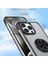 iPhone14 Pro Max Case Borderless Tasarım Yüzüğü Kickstand Telefon Kapak Black (Yurt Dışından) 3