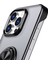 iPhone14 Pro Max Case Borderless Tasarım Yüzüğü Kickstand Telefon Kapak Black (Yurt Dışından) 4