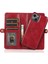iPhone14 Plus Anti-Drop Için Koruyucu Kılıf Strap-Red ile Sabvaz Alabalık 2'si Tpu+Pu Telefon Kılıfı (Yurt Dışından) 3