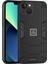iPhone13 Sabit Pc Geri Yumuşak Tpu Tampon Koruyucu Telefon Kapağı Black (Yurt Dışından) 1