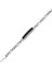 Erkek Gümüş 925 3+1 Figaro Bileklik Zirkon Taşlı 6x2.5mm x 22 cm 2