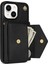 iPhone14 Plus Case Organ Kartı Çantası Için Iyi Korunmuş Pu Deri+Tpu Kabuğu Omuz Kayışı Black (Yurt Dışından) 3