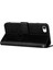 iPhone6/6s/7/8/se (2020)/SE (2022) Stand Cüzdan Kılıf Mikrofiber Deri Baskılı Telefon Kapak Black Için (Yurt Dışından) 5