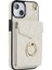 iPhone13 Mini 5.4 Inç Rfıd Engelleme Telefon Kılıfı Çoklu Kart Yuvaları Halk Kickstand Pu Deri+Tpu Anti-Drop Kapak Bej (Yurt Dışından) 2