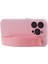 iPhone14 Pro Kickstand Case Glittery Yumuşak Tpu Telefon Kapak Pembe (Yurt Dışından) 4