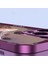 iPhone15 Pro Cep Telefonu Kılıfı Için Sevimli Tavşan Deseni Temperli Cam+Tpu Kapak Lens Film-Morası (Yurt Dışından) 2