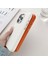 Magsafe Litchi Doku Telefon Kapak-Orange ile Uyumlu iPhone15 Pro Magnetic Case Için (Yurt Dışından) 4