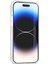 iPhone15 Pro Max Pc+Tpu Hibrid Telefon Kabuğu Anti-Çizelge Anti Ka Yüzey Telefon Kılıfı Kapak-Beyaz (Yurt Dışından) 5