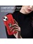 iPhone15 Plus Şok Geçirmez Telefon Kasası Yüzüğü Kickstand Pc+Tpu Arka Kapak Kırmızısı (Yurt Dışından) 5